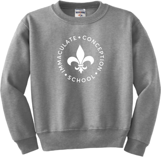 ICS Crewneck - Circle Logo - Jerzees® - Adult NuBlend® Crewneck Sweatshirt - 562M
