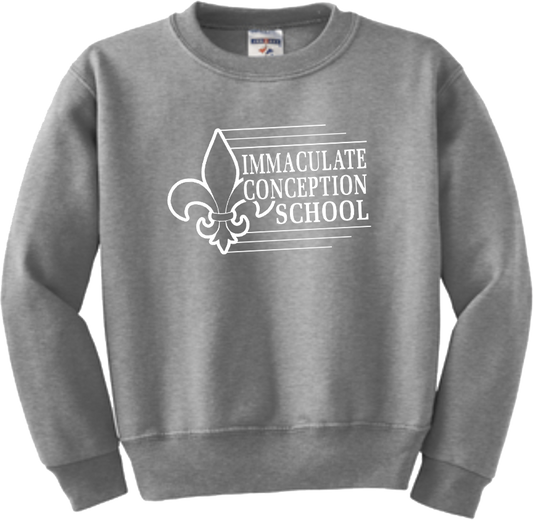 ICS Crewneck - ICS Stripes - Jerzees® - Adult NuBlend® Crewneck Sweatshirt - 562M