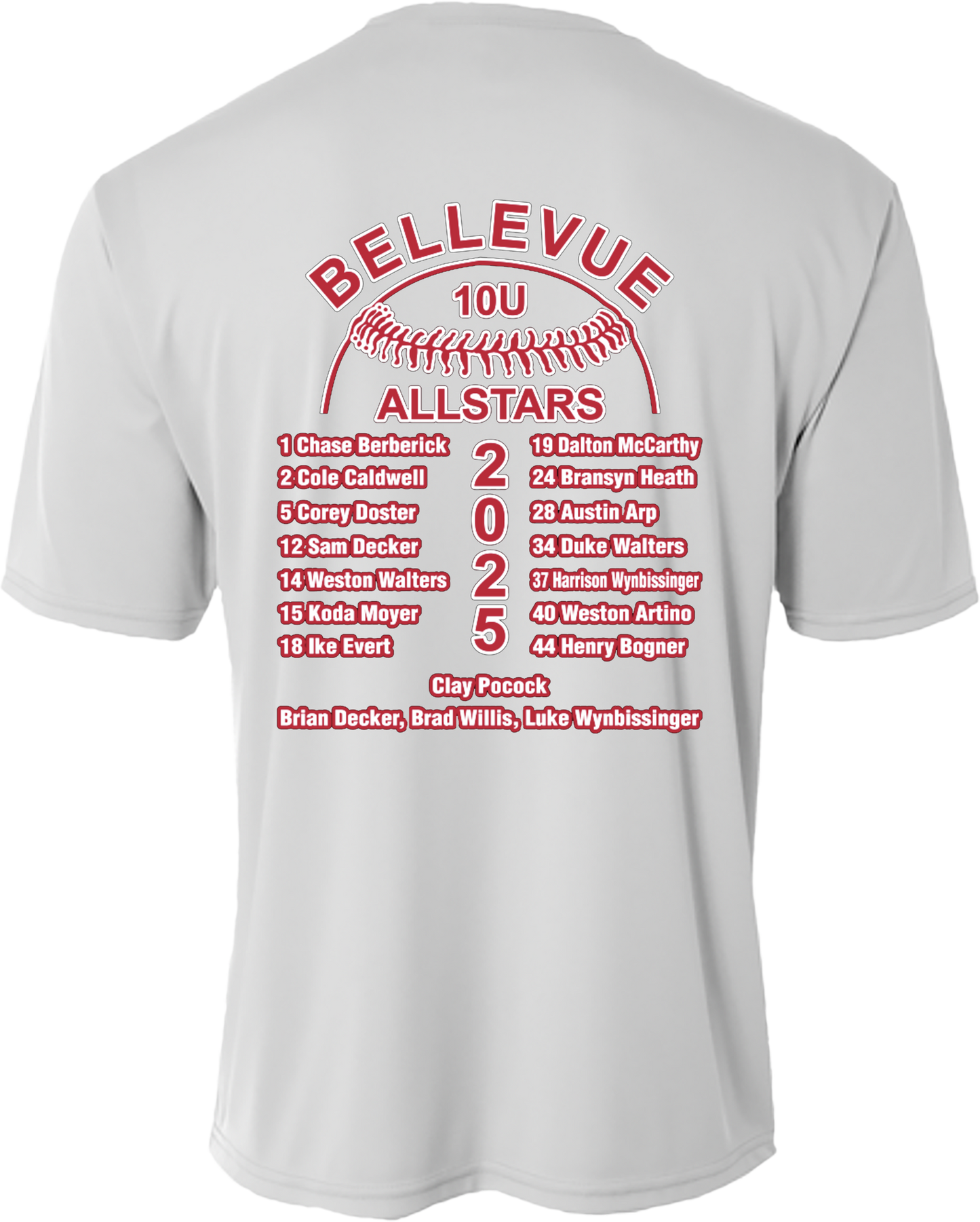 Little League - 2025 10U District Champions - A4 Cooling Performance Short Sleeve Tee - A4N3142 / A4NB3142