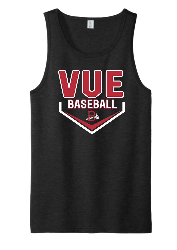 Allmade® Vue Black Unisex Tri-Blend Tank AL2019