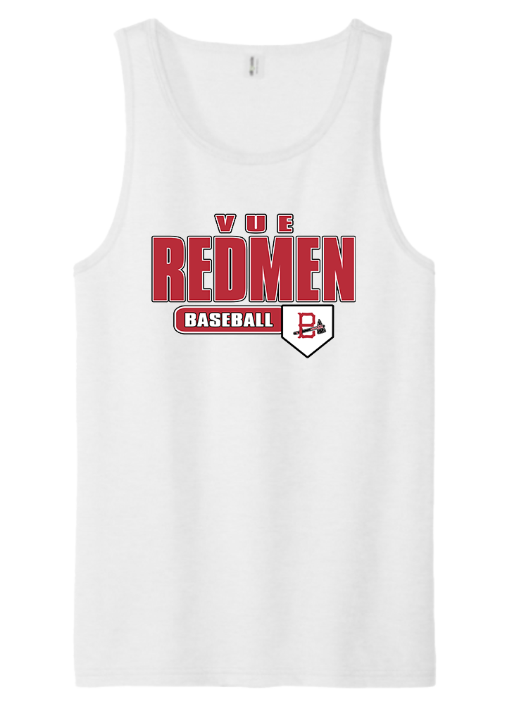 Allmade® Vue White Unisex Tri-Blend Tank AL2019