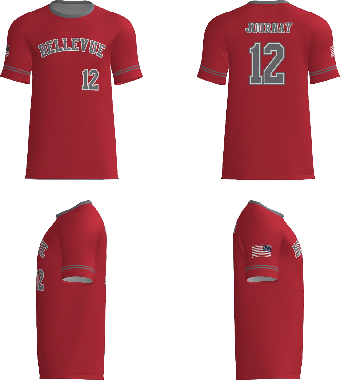 Bellevue LL All Stars 2026 Jersey - Authentic Replica for Fan Wear