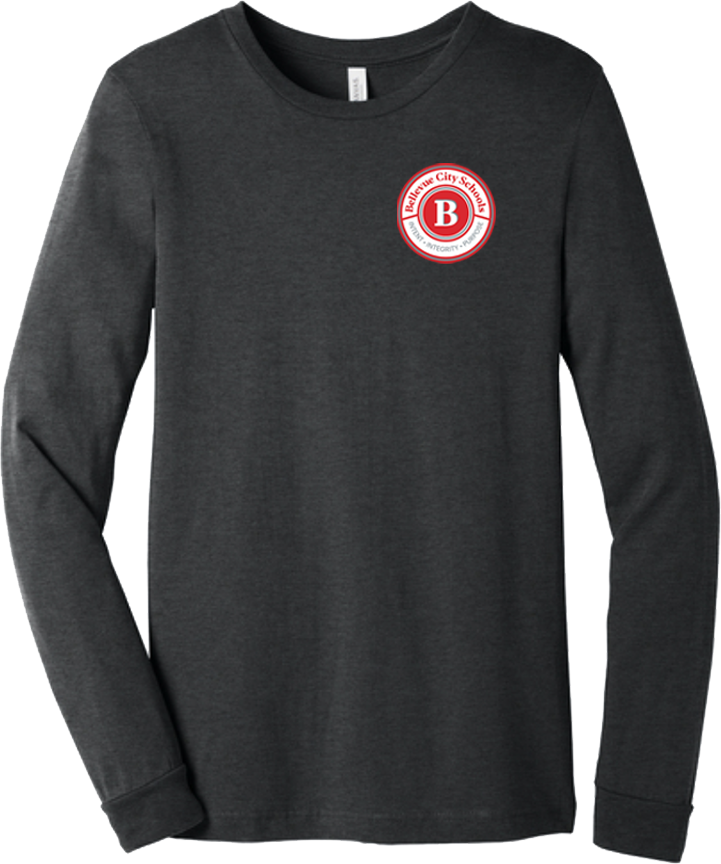 BHS Maintenance - BELLA+CANVAS® Unisex Heather CVC Long Sleeve Tee - BC3501CVC