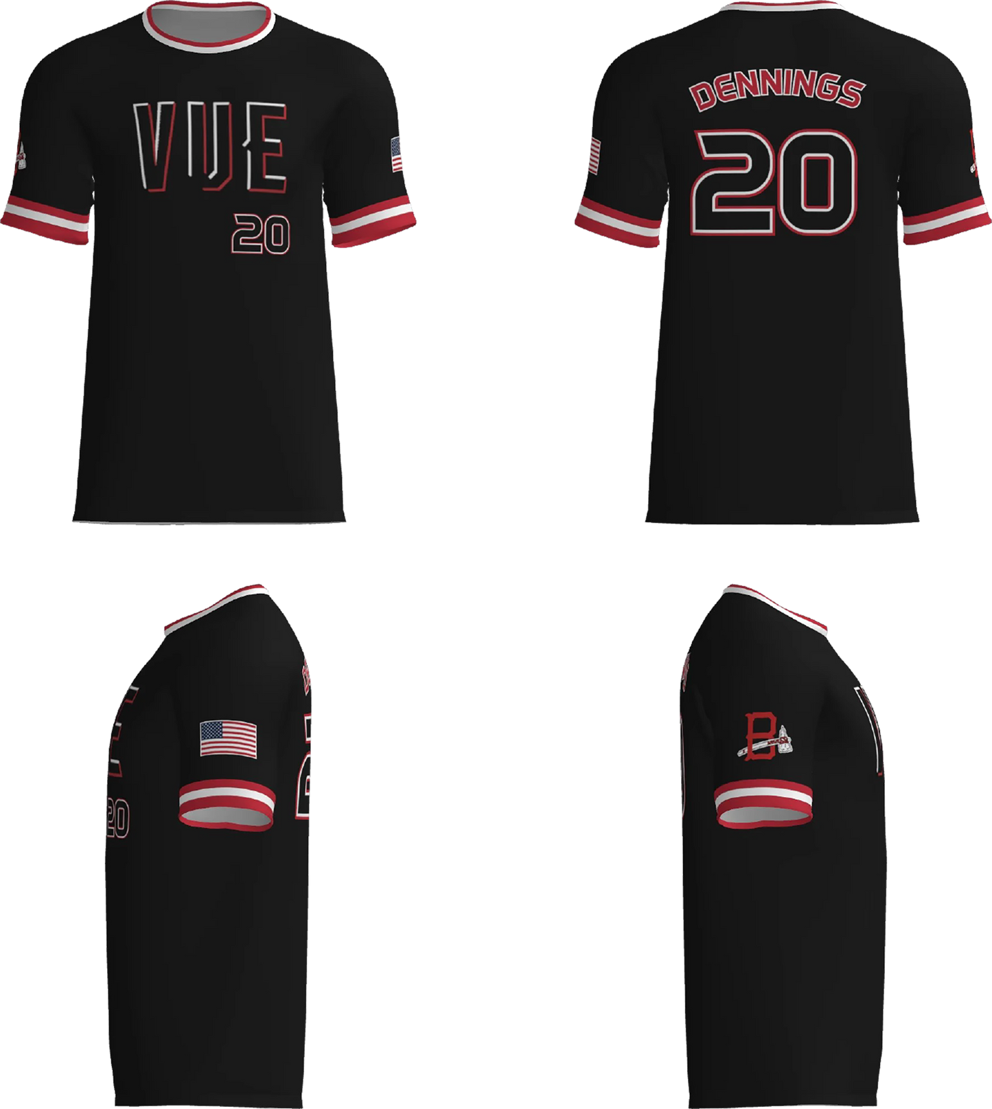 Vue Jersey Black 2026