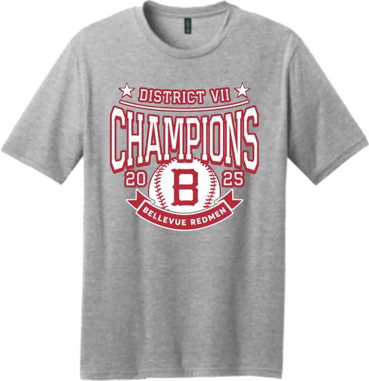 Little League - 2025 10U District Champions - District® Perfect Blend® CVC Tee - DM108 / DT108Y