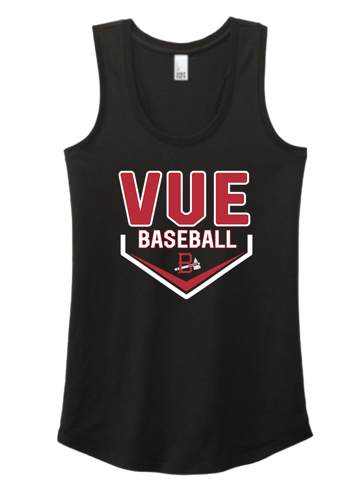 District® Vue Black Women's Perfect Tri® Racerback Tank DM138L
