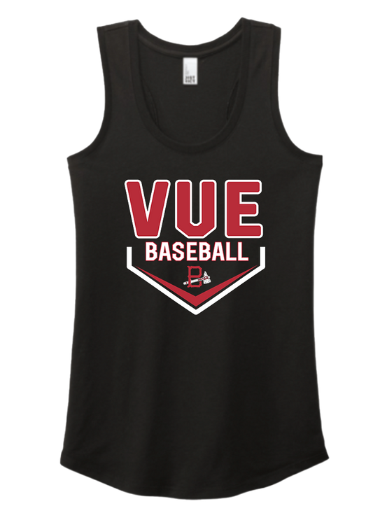 District® Vue Black Women's Perfect Tri® Racerback Tank DM138L