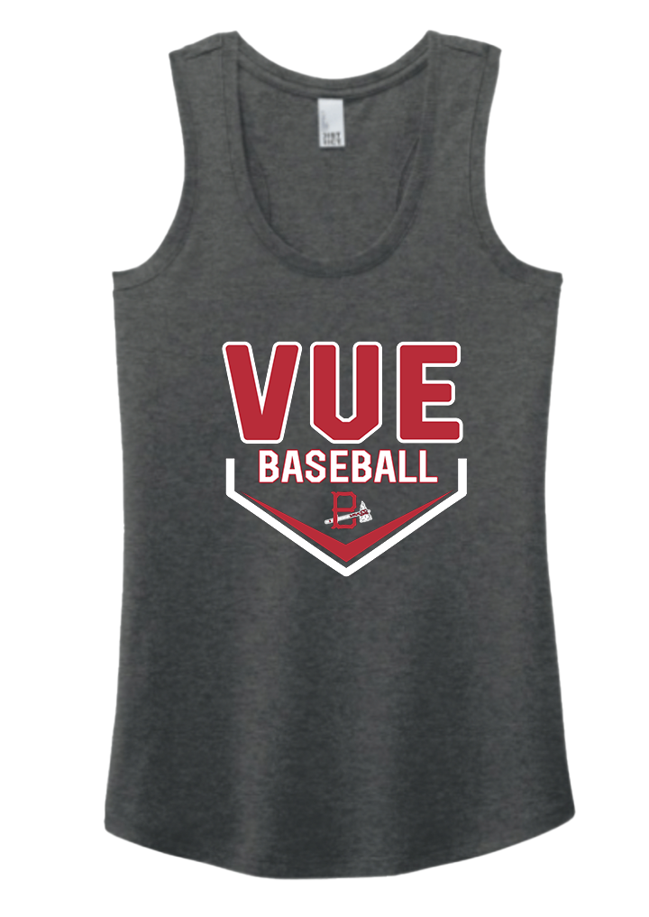 District® Vue Black Frost Women's Perfect Tri® Racerback Tank DM138L