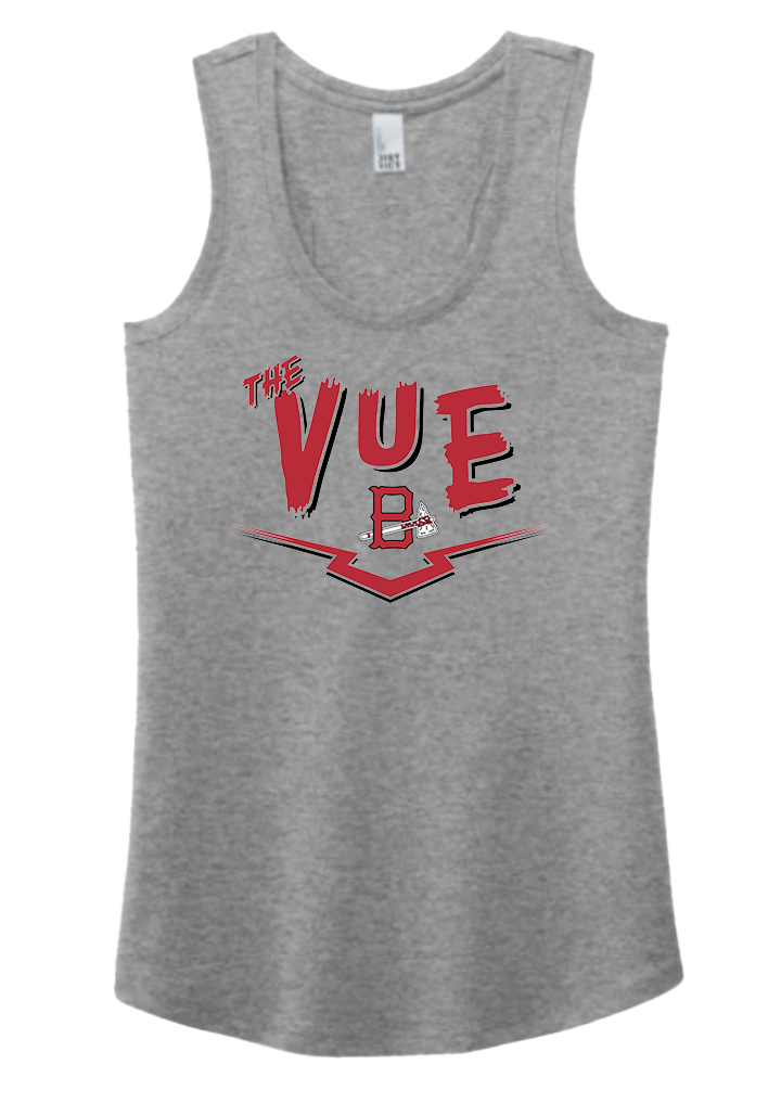 District® Vue Grey Frost Women's Perfect Tri® Racerback Tank DM138L