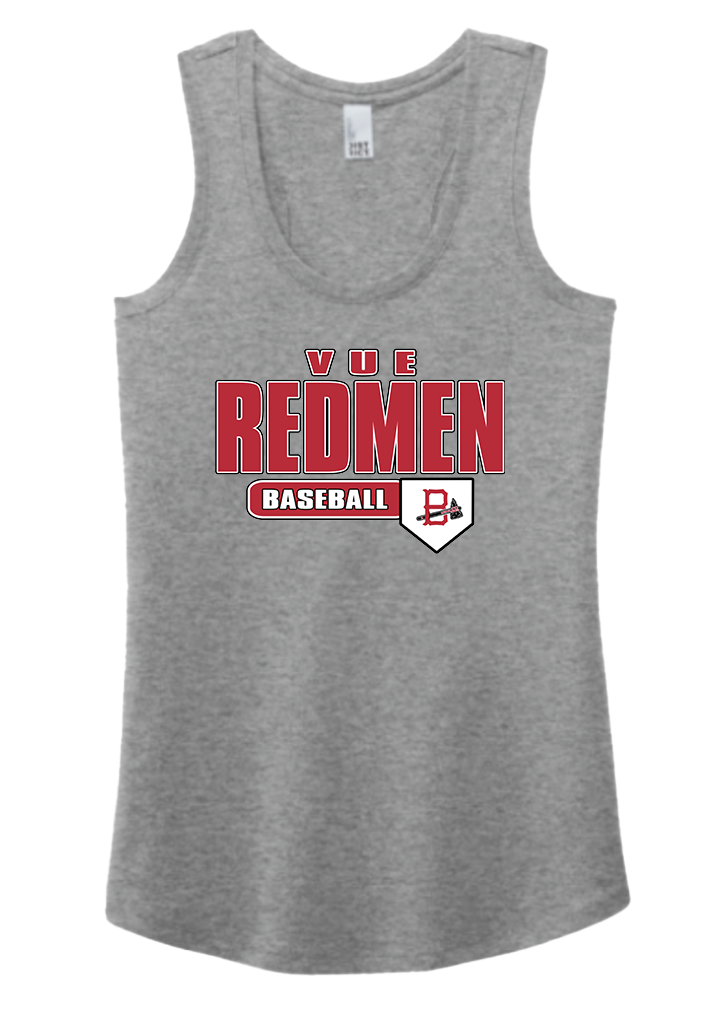 District® Vue Grey Frost Women's Perfect Tri® Racerback Tank DM138L