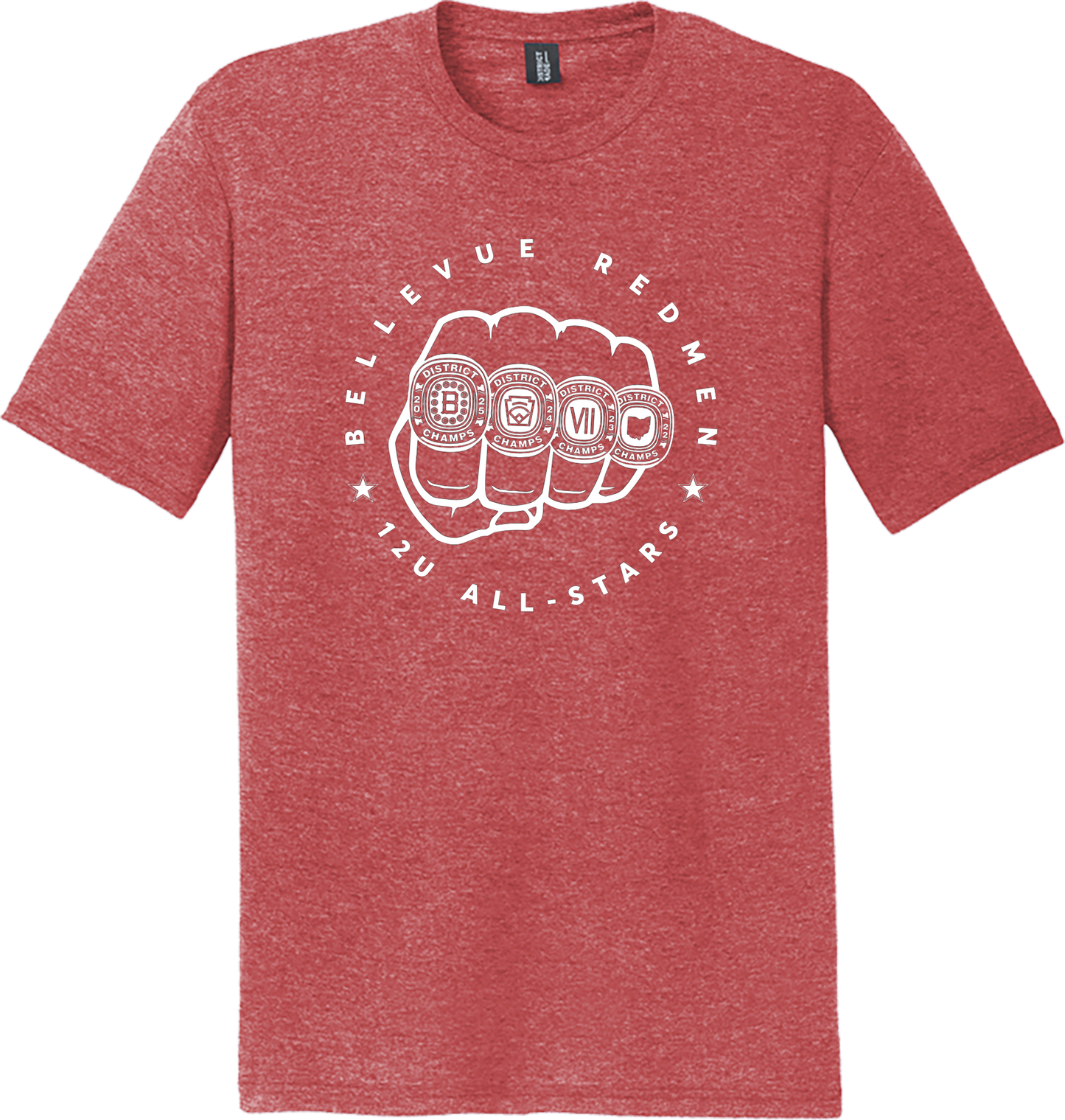 Little League - 2025 12U District Champions - District ® Youth Perfect Tri ® Tee - DT130Y