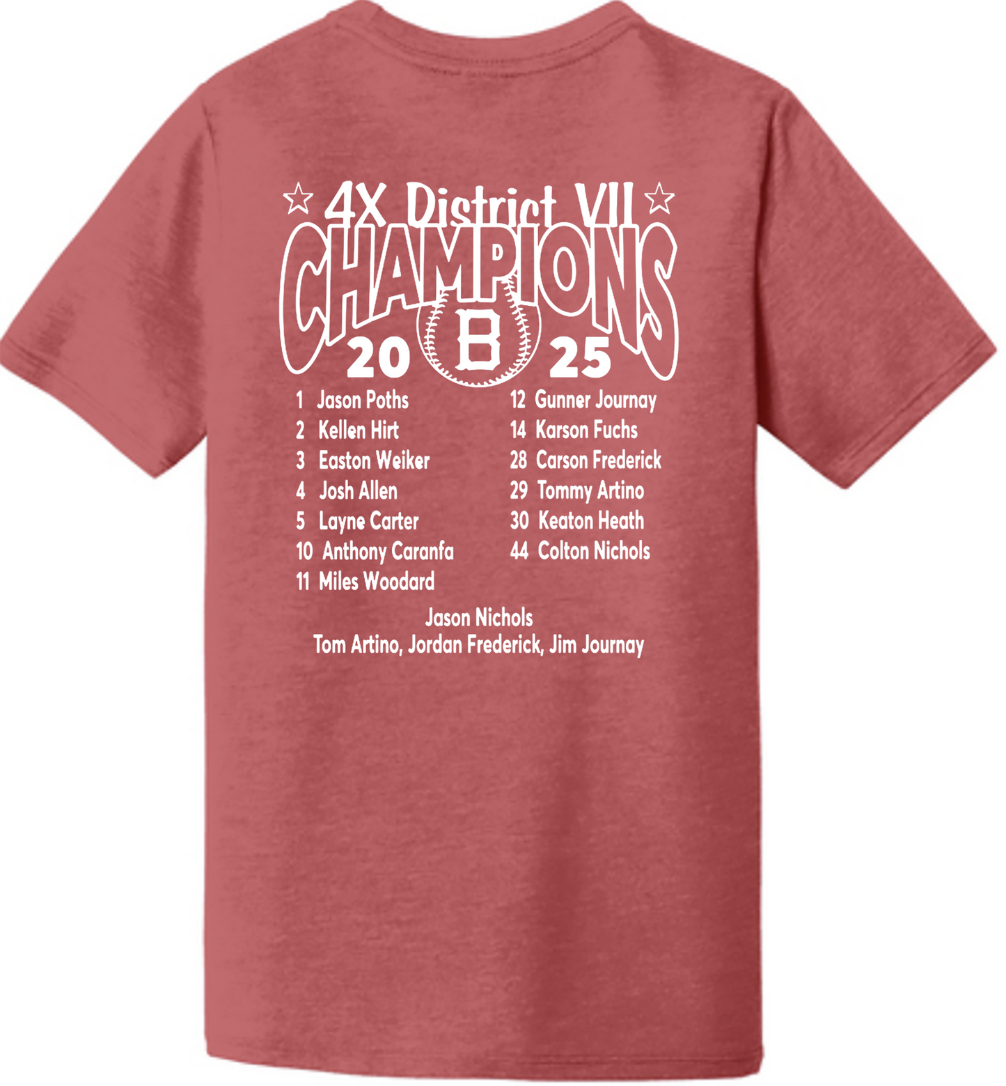 Little League - 2025 12U District Champions - District ® Youth Perfect Tri ® Tee - DT130Y