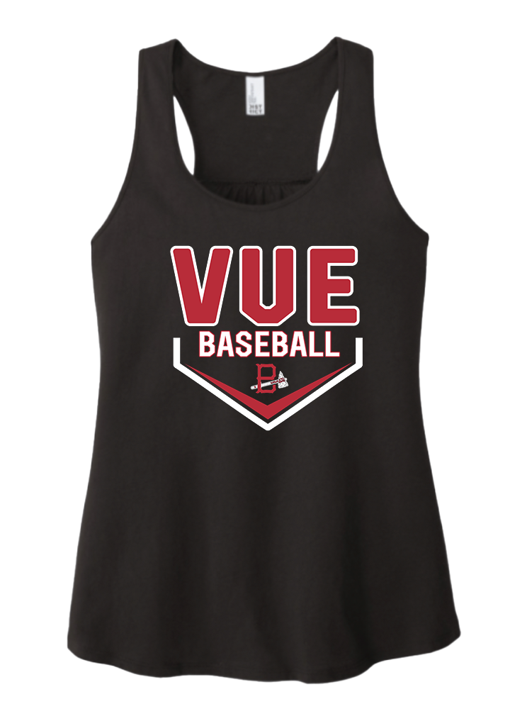 District® Vue Black Women's V.I.T.™ Racerback Tank DT6302