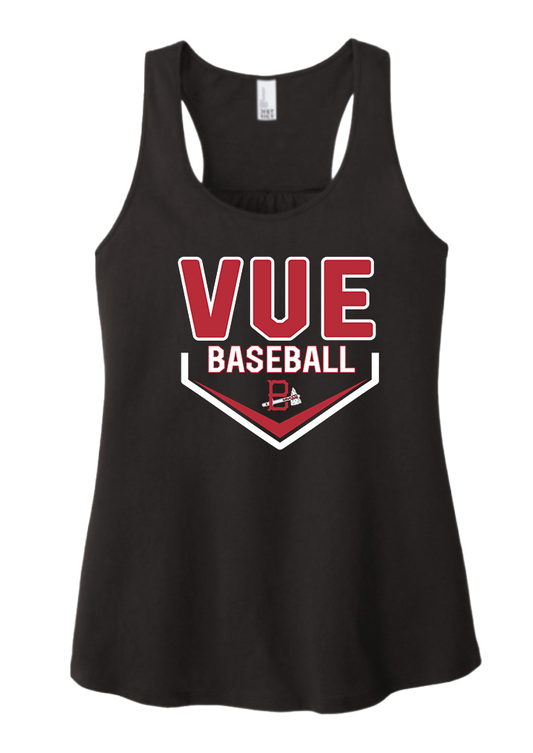 District® Vue Black Women's V.I.T.™ Racerback Tank DT6302
