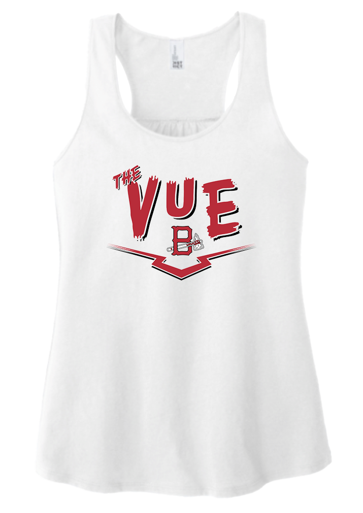 District® Vue White Women's V.I.T.™ Racerback Tank DT6302