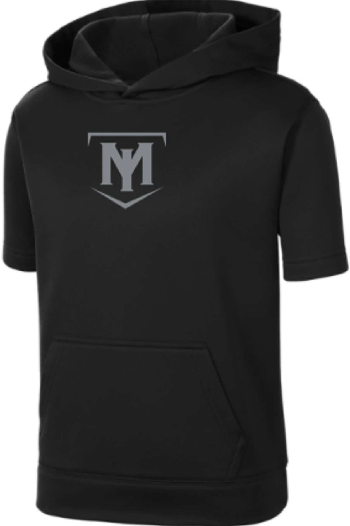 Sport-Tek® Milan Indians Youth Sport-Wick® Fleece Short Sleeve Hooded Pullover YST251