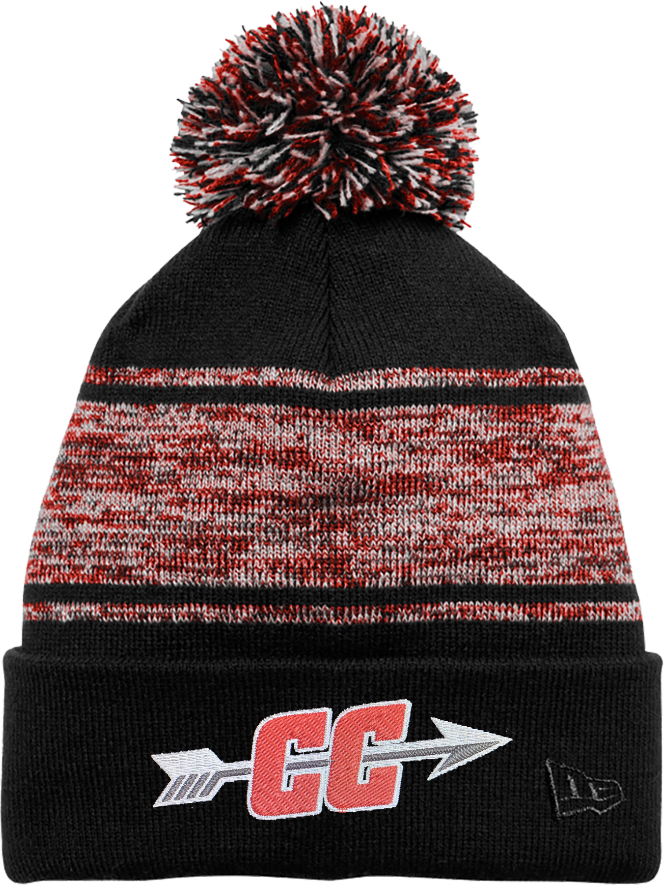 Bellevue Cross Country - New Era® Knit Chilled Pom Beanie - NE909