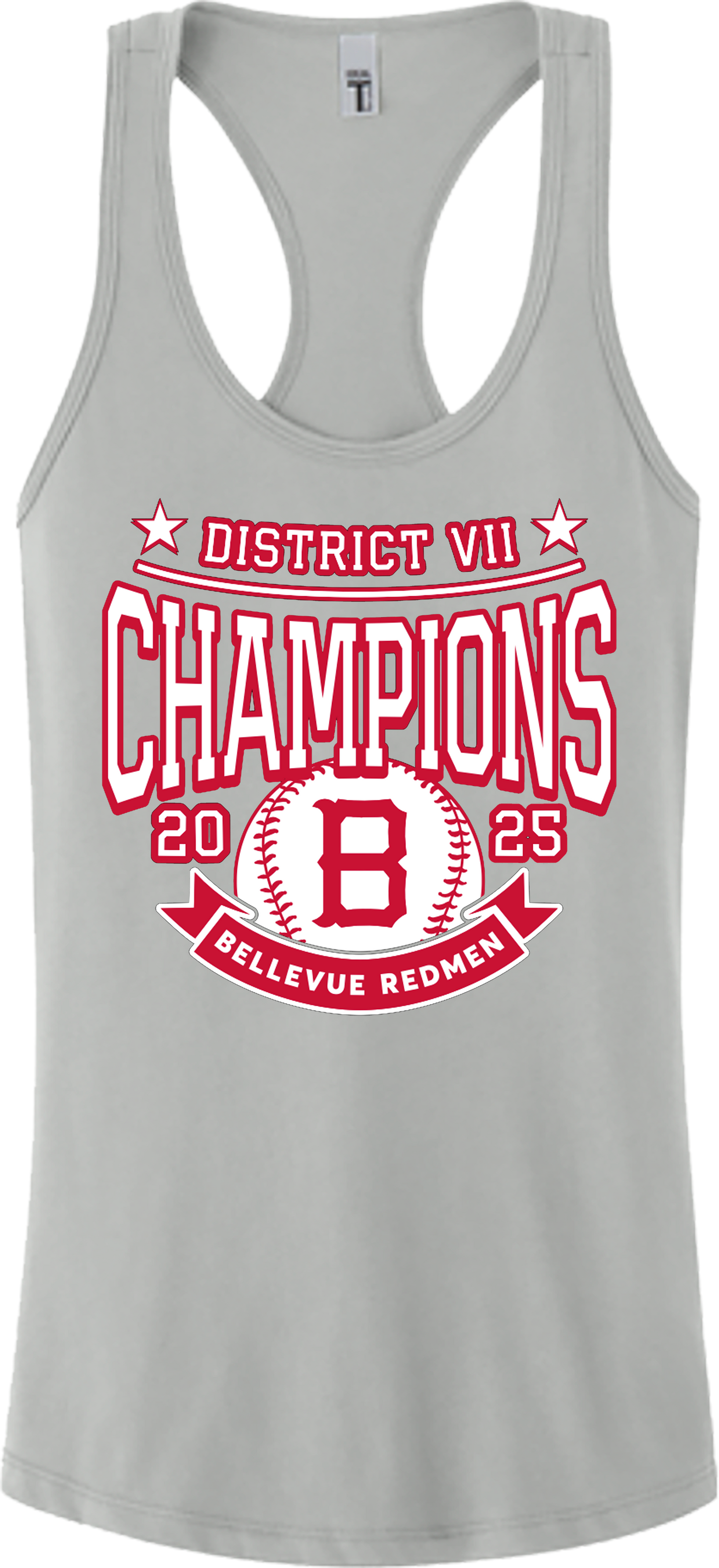 Little League - 2025 10U District Champions - Next Level Women's Ideal Racerback Tank - NL1533
