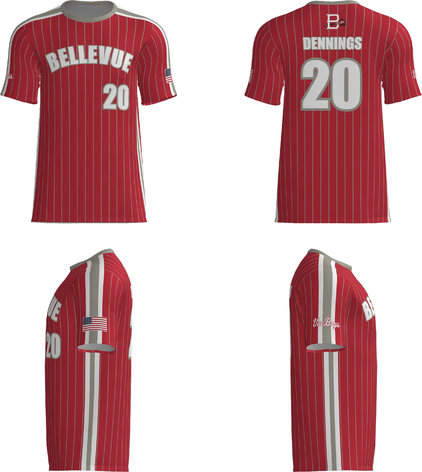 Vue Jersey Red 2026