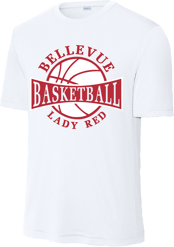 Bellevue Lady Red Basketball - Sport-Tek® PosiCharge® Competitor™ Tee - YST350 / ST350