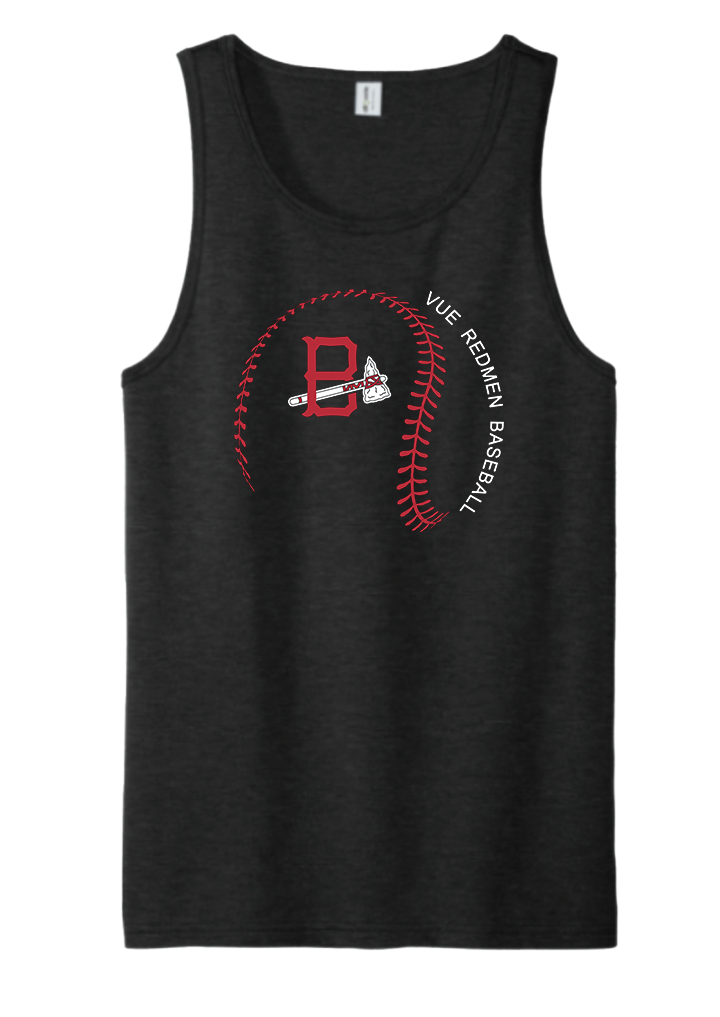 Allmade® Vue Black Unisex Tri-Blend Tank AL2019