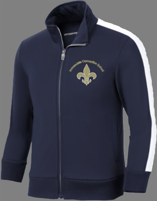 ICS Gym Zip-up with Embroidered Logo