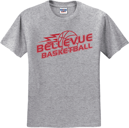 Bellevue Basketball Lightning - Jerzees® - Adult Dri-Power® 50/50 Cotton/Poly T-Shirt - 29M