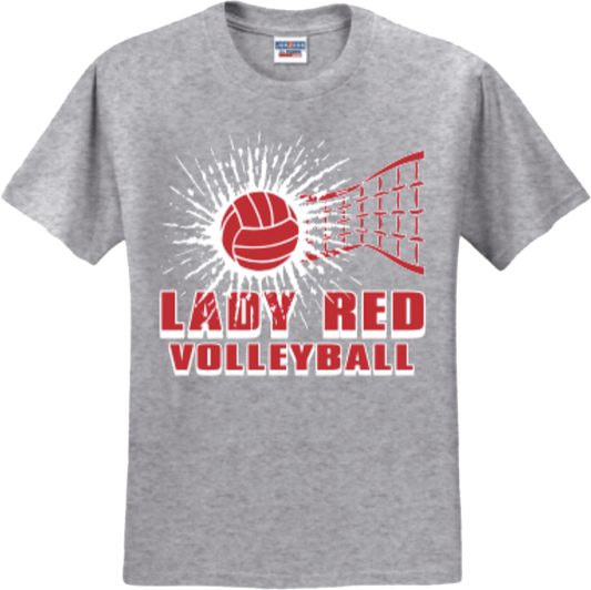 Bellevue Lady Red Volleyball Shirts - #3