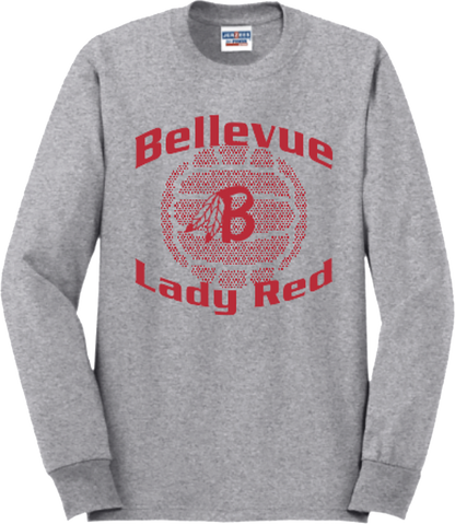 Bellevue Lady Red Volleyball Shirts - #4