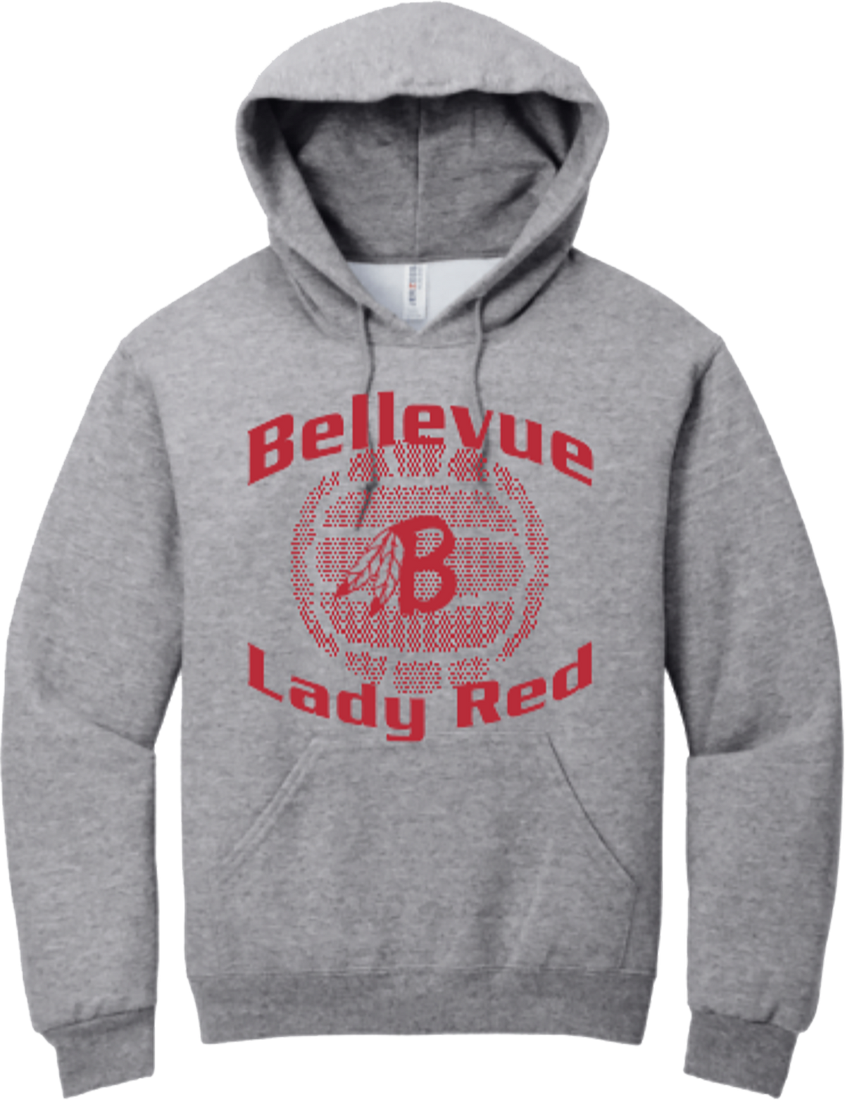 Bellevue Lady Red Volleyball Shirts - #4