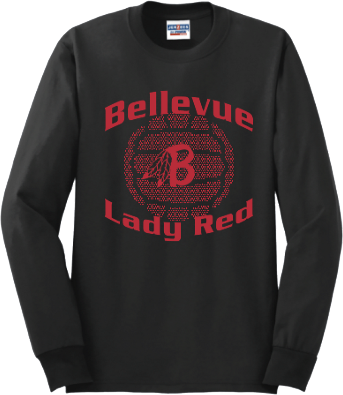 Bellevue Lady Red Volleyball Shirts - #4