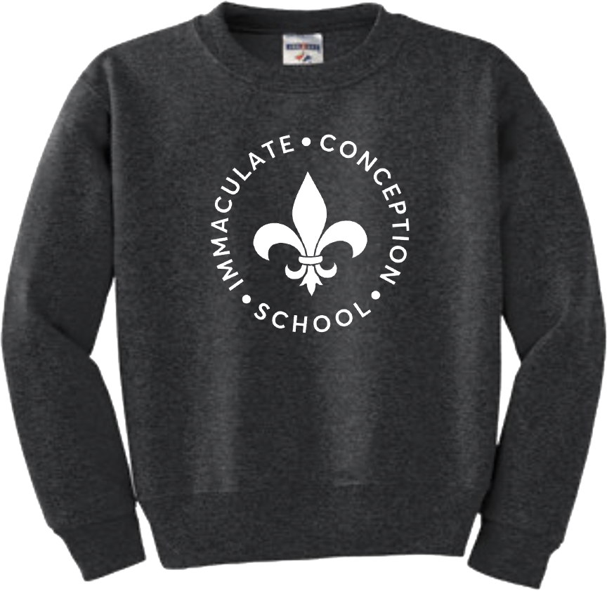 ICS Crewneck - Circle Logo - Jerzees® - Youth NuBlend® Crewneck Sweatshirt - 562B