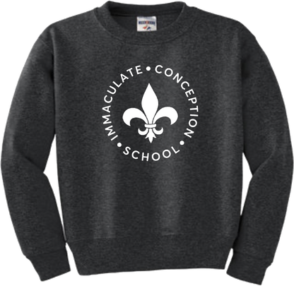 ICS Crewneck - Circle Logo - Jerzees® - Youth NuBlend® Crewneck Sweatshirt - 562B