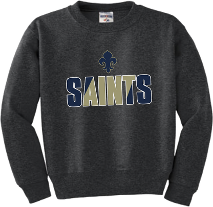 ICS Crewneck - Saints - Jerzees® - Youth NuBlend® Crewneck Sweatshirt - 562B