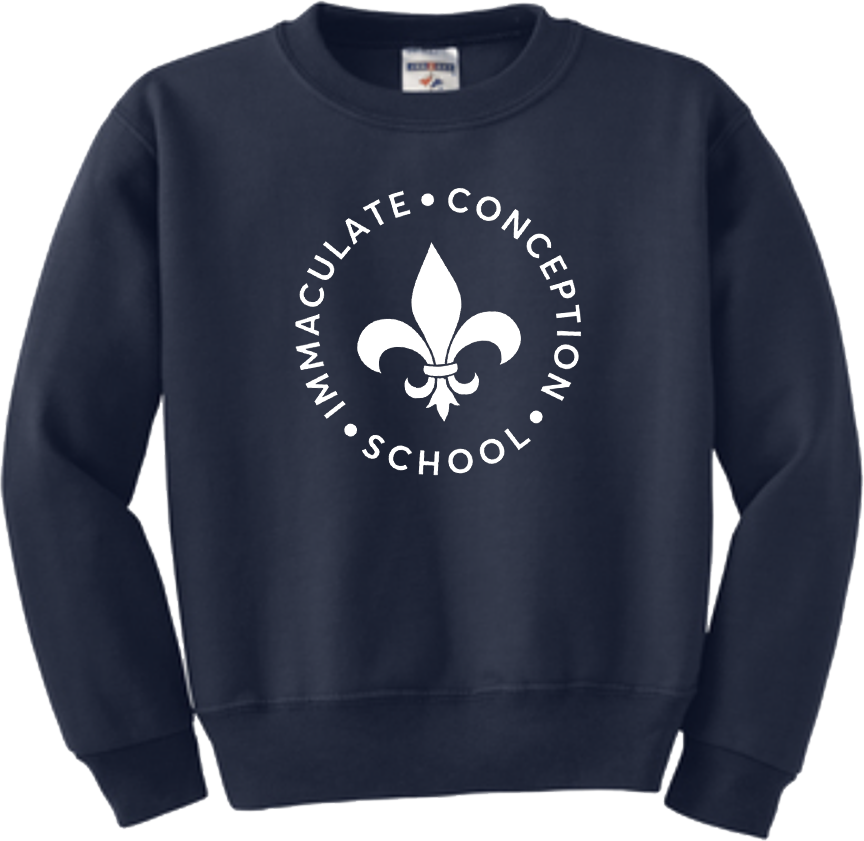 ICS Crewneck - Circle Logo - Jerzees® - Youth NuBlend® Crewneck Sweatshirt - 562B