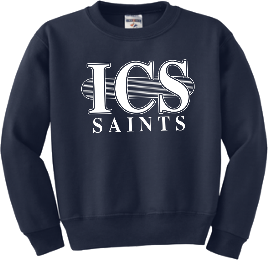 ICS Crewneck - ICS Saints - Jerzees® - Youth NuBlend® Crewneck Sweatshirt - 562B