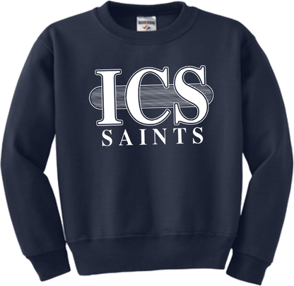 ICS Crewneck - ICS Saints - Jerzees® - Youth NuBlend® Crewneck Sweatshirt - 562B