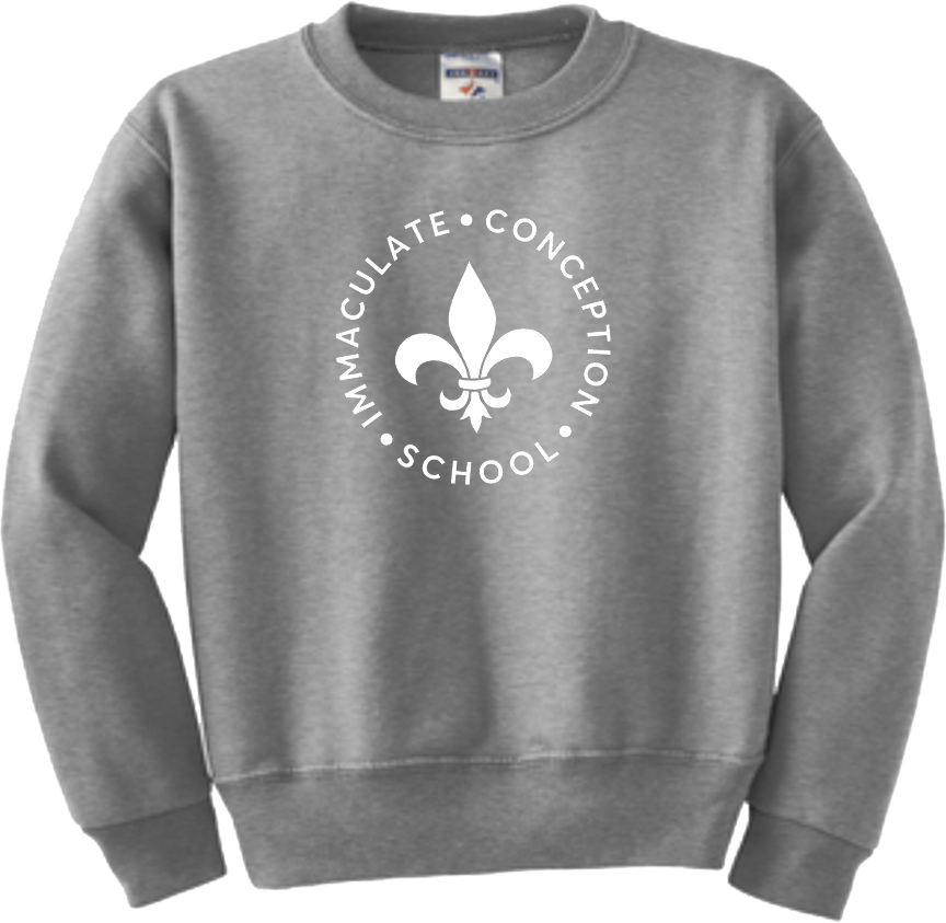 ICS Crewneck - Circle Logo - Jerzees® - Youth NuBlend® Crewneck Sweatshirt - 562B