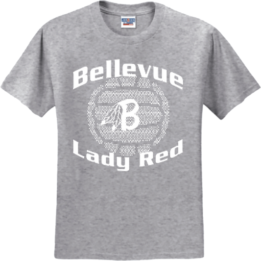 Bellevue Lady Red Volleyball Shirts - #5