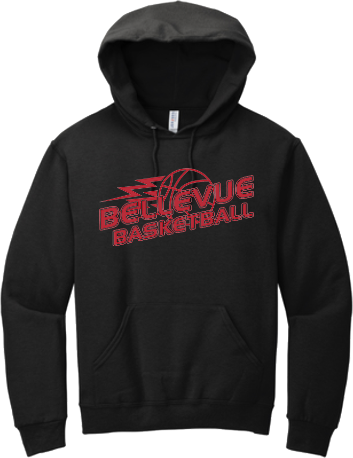 Bellevue Basketball Lightning - Jerzees® - Youth NuBlend® Pullover Hooded Sweatshirt- 996Y