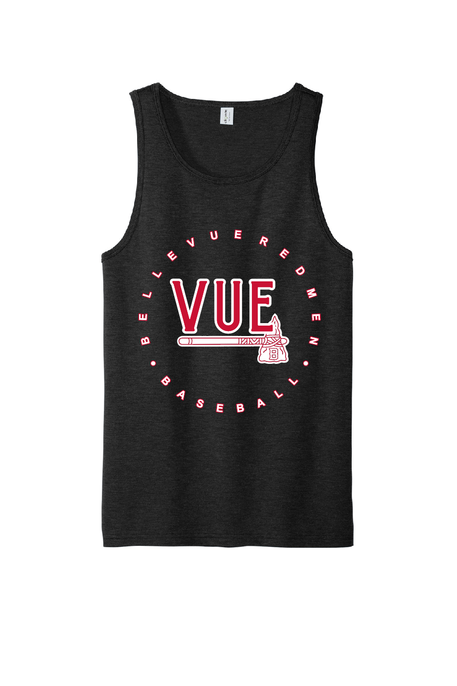 Allmade® Vue Black Unisex Tri-Blend Tank AL2019