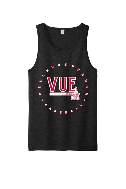 Allmade® Vue Black Unisex Tri-Blend Tank AL2019