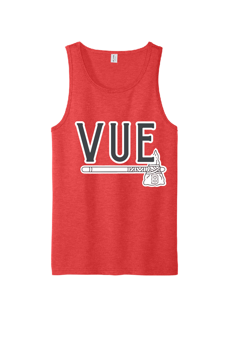 Allmade® Vue Red Unisex Tri-Blend Tank AL2019