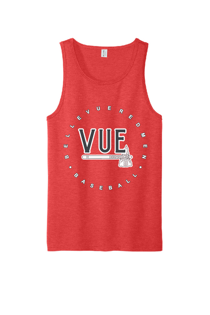 Allmade® Vue Red Unisex Tri-Blend Tank AL2019