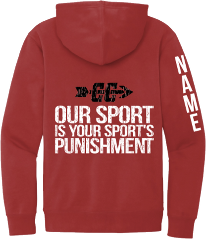 Bellevue Cross Country - District® V.I.T.™ Fleece Hoodie - T6100Y/DT6100