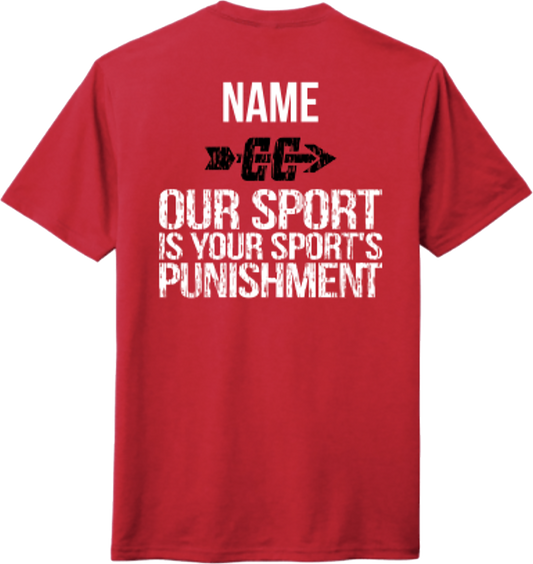 Bellevue Cross Country - District® Perfect Tri® Tee- DT130Y/DM130