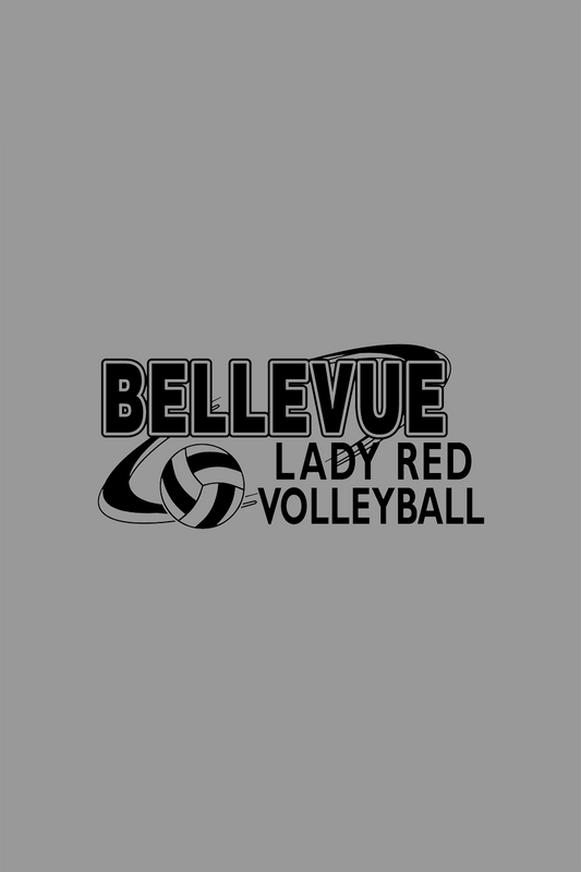 Bellevue Lady Red Volleyball Shirts - #2