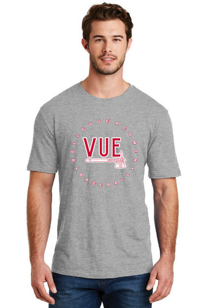 District® Vue Men's Light Grey Perfect Blend® CVC Tee DM108