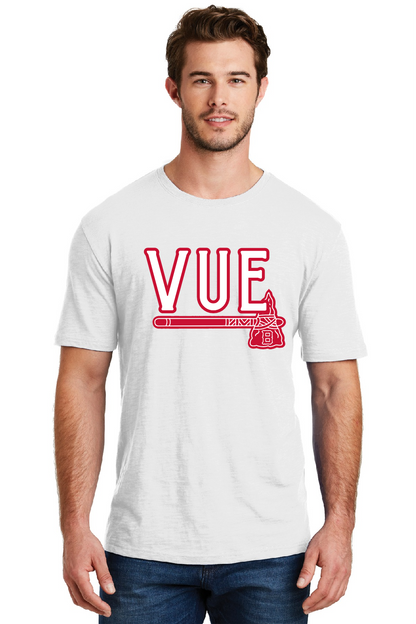 District® Vue Men's White Perfect Blend® CVC Tee DM108