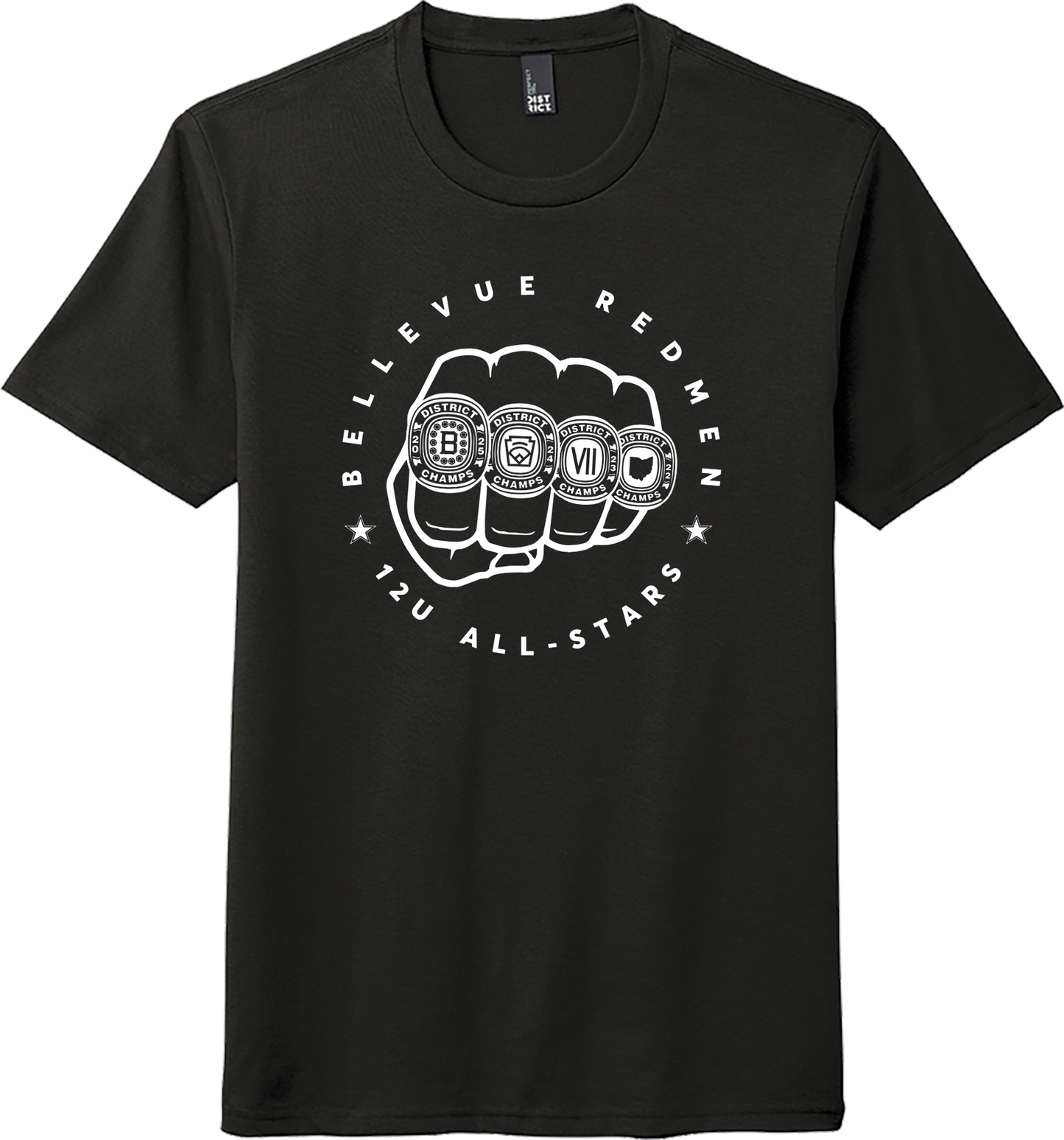 Little League - 2025 12U District Champions - District ® Perfect Tri ® Tee - DM130